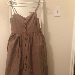 Olive green sundress size small